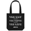 Chirstian-Canvas Tote Bag-The Way The Truth The Life-Studio Salt & Light