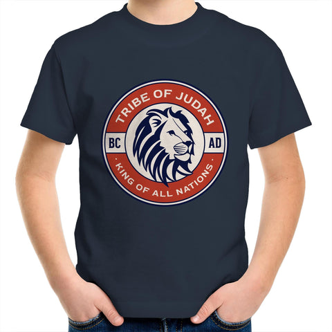 Chirstian-Kids T-Shirt-Lion of The Tribe of Judah-Studio Salt & Light