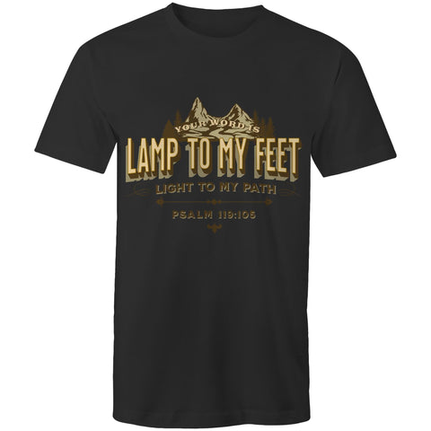 Chirstian-Men's T-Shirt-Lamp to My Feet-Studio Salt & Light