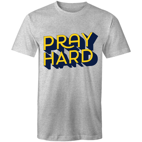 Chirstian-Men's T-Shirt-Pray Hard-Studio Salt & Light