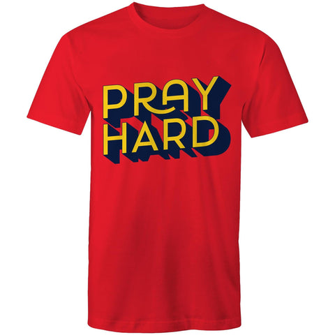 Chirstian-Men's T-Shirt-Pray Hard-Studio Salt & Light