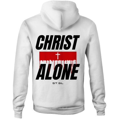 Chirstian-Unisex Hoodie-Christ Alone (Solus Christus)-Studio Salt & Light
