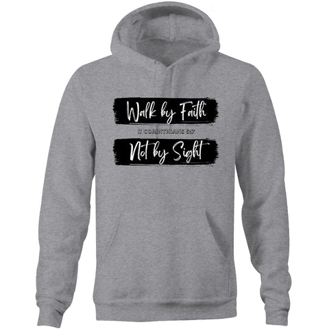 Chirstian-Unisex Hoodie-Walk by Faith Not by Sight-Studio Salt & Light