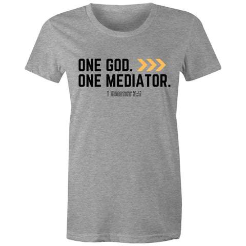 Chirstian-Women's T-Shirt-One God One Mediator-Studio Salt & Light