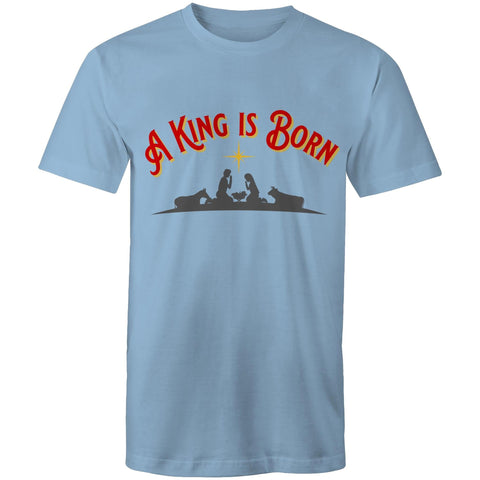 Chirstian-Men's T-Shirt-A King Is Born-Studio Salt & Light