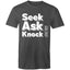 Chirstian-Men's T-Shirt-Ask Seek Knock (V3)-Studio Salt & Light