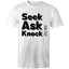 Chirstian-Men's T-Shirt-Ask Seek Knock (V3)-Studio Salt & Light
