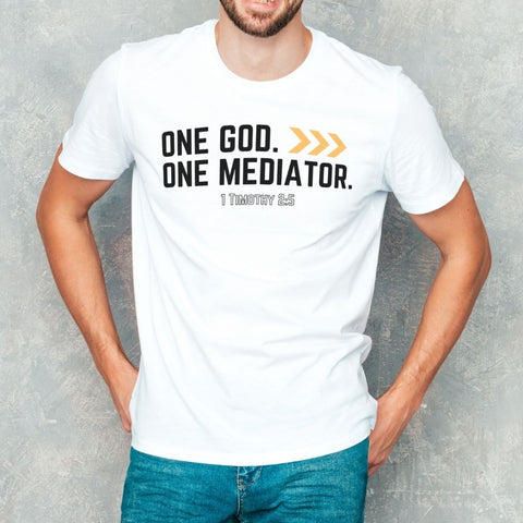 Chirstian-Men's T-Shirt-One God One Mediator-Studio Salt & Light