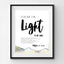 Chirstian-Wall Art Poster-Salt and Light (Mt 5:13-16)-Studio Salt & Light