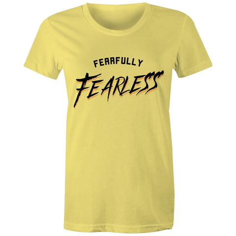 Chirstian-Women's T-Shirt-Fearfully Fearless-Studio Salt & Light