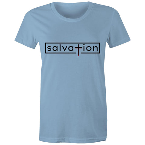 Chirstian-Women's T-Shirt-Salvation (V2)-Studio Salt & Light