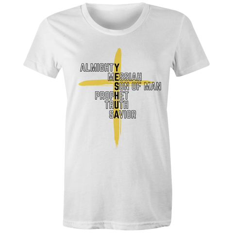 Chirstian-Women's T-Shirt-Yeshua-Studio Salt & Light